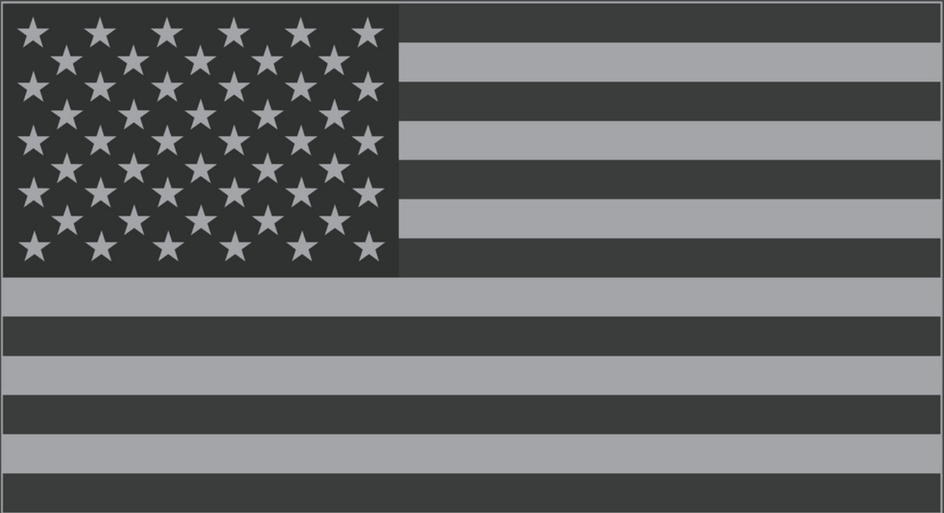 Subdued American Flag