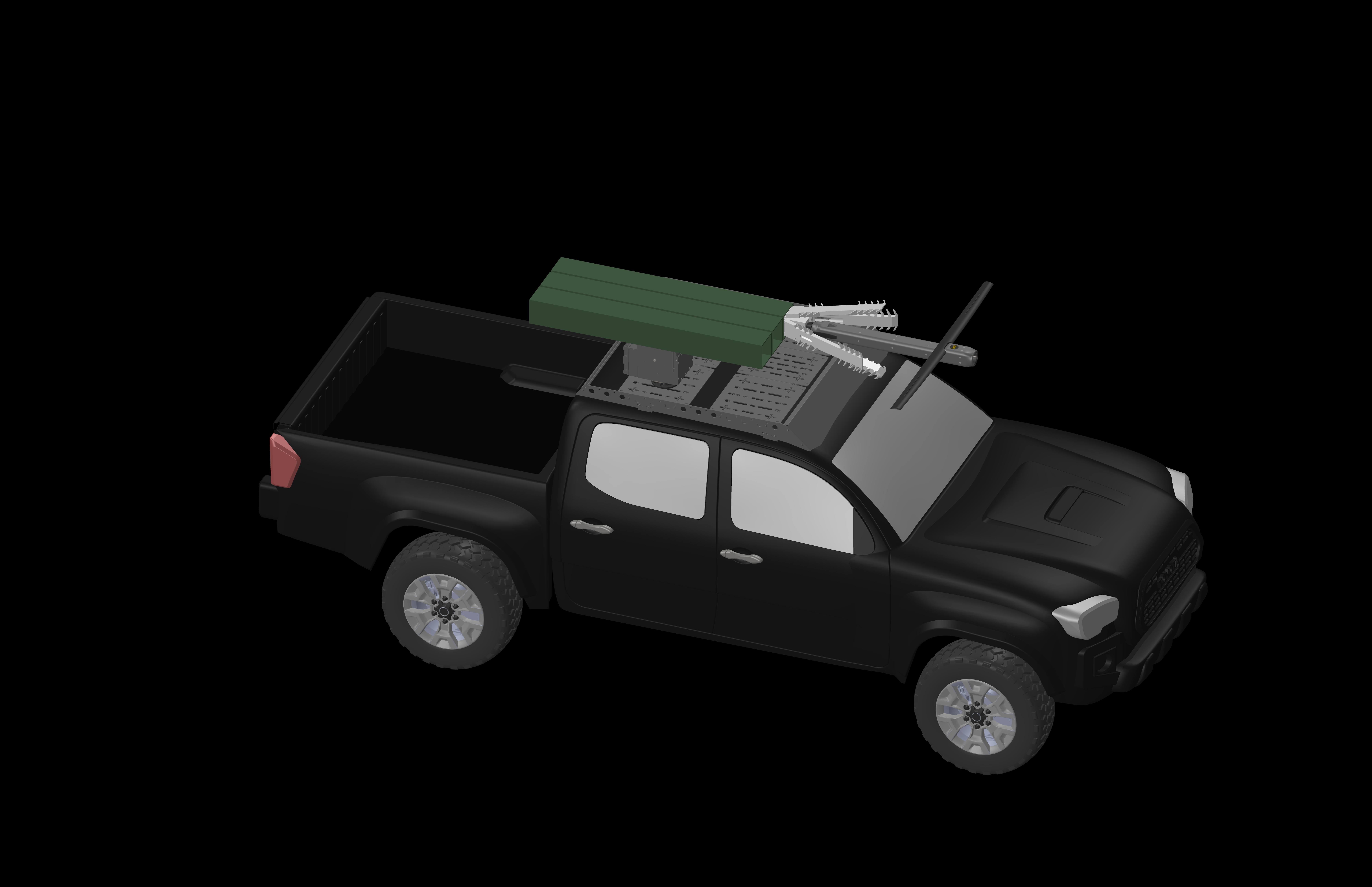 Setonar-One Vehicle Integration Kit - Alternative Configuration View